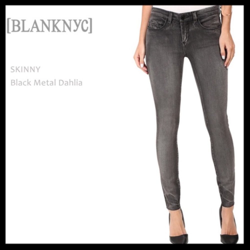Blank NYC Classique Jeans Black Distressed | SZ 27